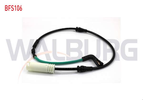 WALBURG BFS106 | Balata İkaz Kablosu Sol-Sağ On 672mm BMW 3 Serisi (E90) 2005-2011