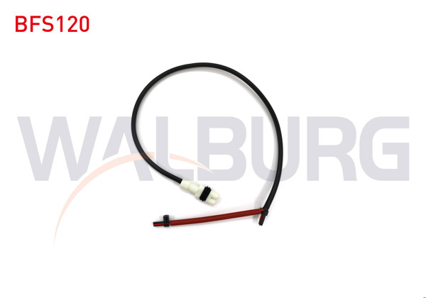 WALBURG BFS120 | Balata İkaz Kablosu Sol-Sağ On 550mm Porsche 911 3.8 Carrera S-4S 2004-2008 / 911 Targa 3.8 Carrera 4S 2004-2012