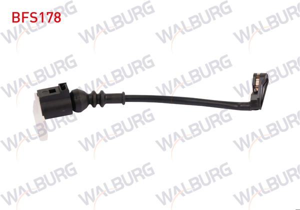 WALBURG BFS178 | Balata İkaz Kablosu Ön Sol-Sağ 162mm VW Multıvan T6 2015-/ Transporter T6 2015 -
