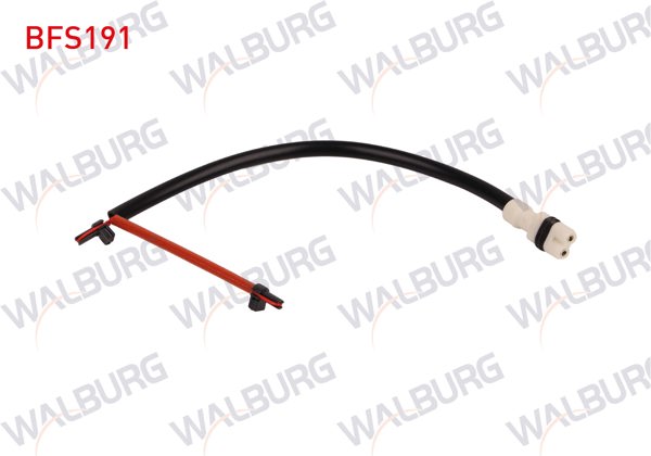 WALBURG BFS191 | Balata İkaz Kablosu Ön Sağ 390mm Porsche 911 Carrera, Targa Tavan 2004-2012