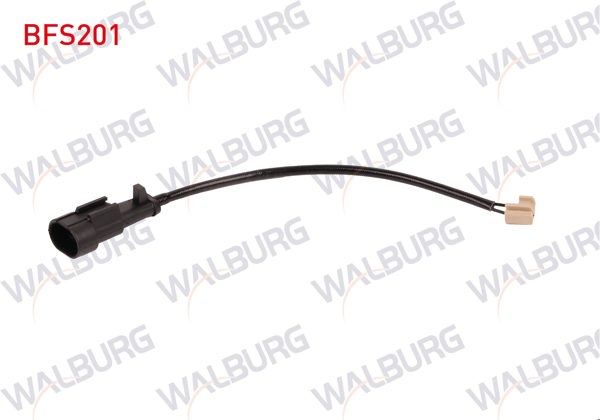 WALBURG BFS201 | Balata İkaz Kablosu Ön Sol-Sağ 210mm Iveco Daily III, IV 2004 -