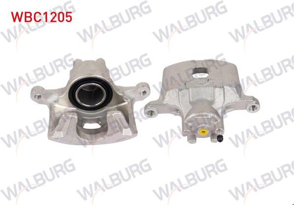 WALBURG WBC1205 | Fren Kaliper Sağ On Piston 57mm Disk 276mm Mitsubishi Lancer VIII 08-/ Asx 10-/ Outlander III 12-/ Jeep Patrıot (Mk74) 07-17 / Compass 06-/ Chrysler Sebrıng 06-10 | 1 Adet