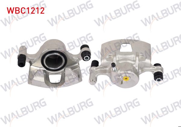 WALBURG WBC1212 | Fren Kaliper Sol Ön Piston 54mm Disk 242mm Hyundai Accent 1999-2005 / Getz 2002-2010 / S Coupe 1990-1996 | 1 Adet