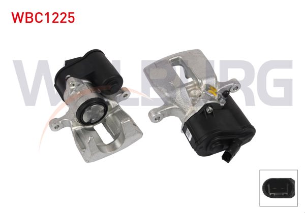 WALBURG WBC1225 | Fren Kaliper Elektronık Sağ Arka Piston 41mm Disk 282mm Audi Q3 2011-2018 / Alhambra 2010-/ Passat 2005-2010 / Passat CC 2008-2012 / Tiguan 2007 - | 1 Adet