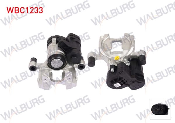 WALBURG WBC1233 | Fren Kaliper Elektronık Sağ Arka Piston 38mm Disk 272mm Audi A3 2012-/ A3 Cabrıo 2012-/ A3 Sportback 2012-/ Skoda Kodiaq 2016-/ VW Tiguan 2016-/ Passat 2014-/ Golf VII 2012 - | 1 Adet