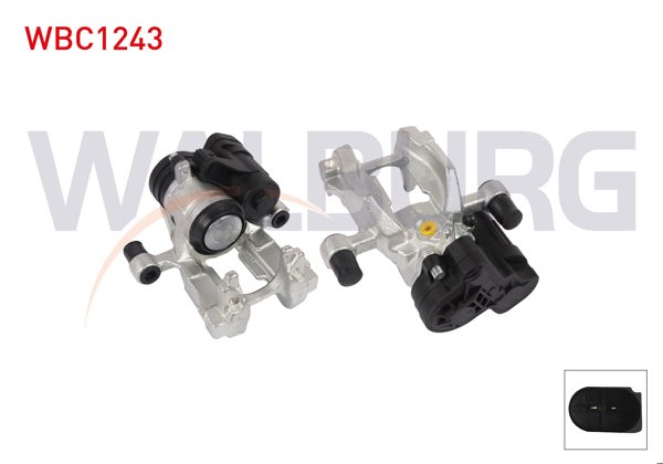 WALBURG WBC1243 | Fren Kaliper Elektronık Sağ Arka Piston 42mm Disk 310mm Skoda Superb III 2015-/ Tiguan 2016-/ Passat 2014 - | 1 Adet
