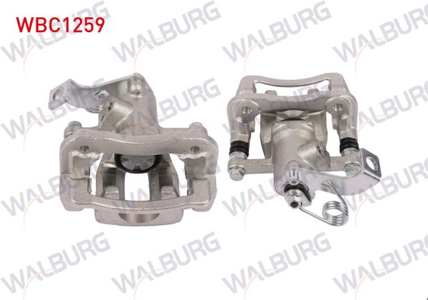 WALBURG WBC1259 | Fren Kaliper (Braketlı) Sağ Arka Piston 34mm Hyundai Accent Blue 2012-2017