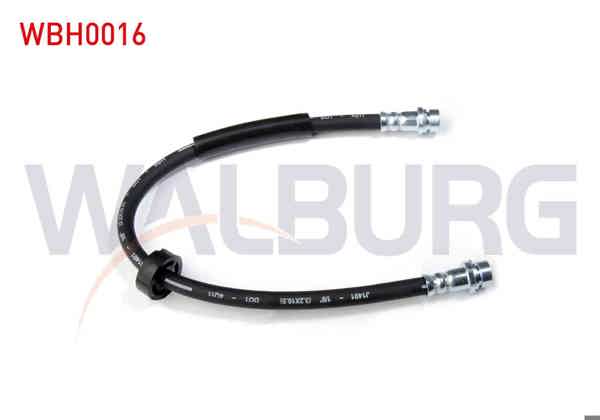WALBURG WBH0016 | Fren Hortumu Arka Sol-Sağ 440mm Fiat Doblo (119,223) 2001-2010 / Strada 1999-2005 | 2 Adet