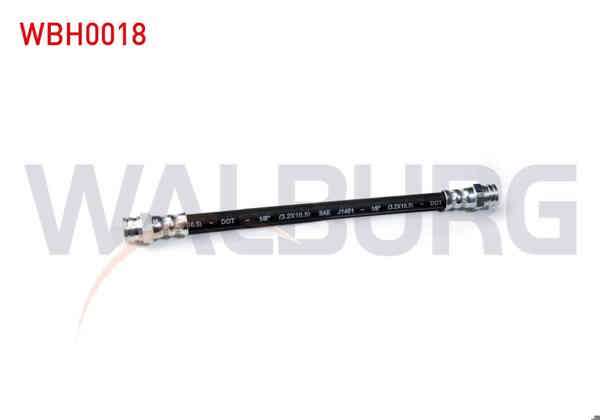 WALBURG WBH0018 | Fren Hortumu Arka Sol-Sağ 200mm Fiat Uno 70 1994-2000 | 2 Adet