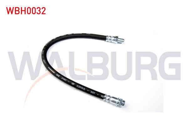 WALBURG WBH0032 | Fren Hortumu Ön Sol-Sağ 340mm Renault R9 (L42) 1985-2000 / Renault R11 (B / C37) 1983-1995 / Renault R11 (B / C37) Flash 1987-1995 | 2 Adet