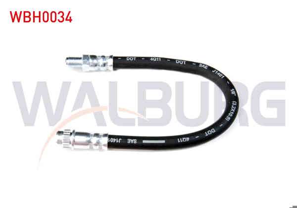 WALBURG WBH0034 | Fren Hortumu Ön Sol-Sağ 260mm Renault R19 1988-2000 | 2 Adet