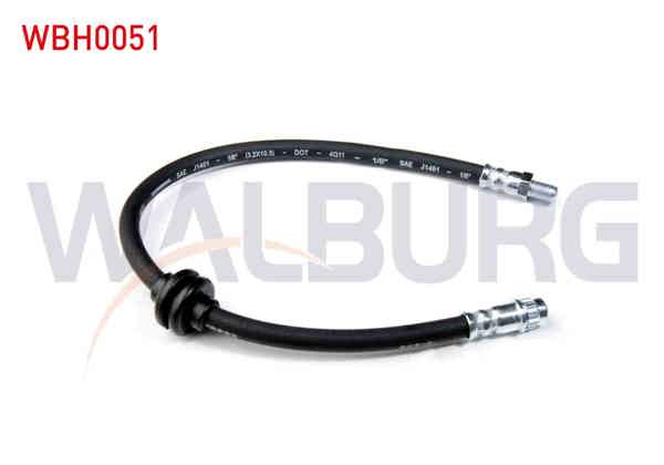 WALBURG WBH0051 | Fren Hortumu Ön Sol-Sağ 450mm Renault Clio III (Br0 / 1,Cr0 / 1) 2005-2012 / Renault Modus (F / Jp0) 2004-| 2 Adet