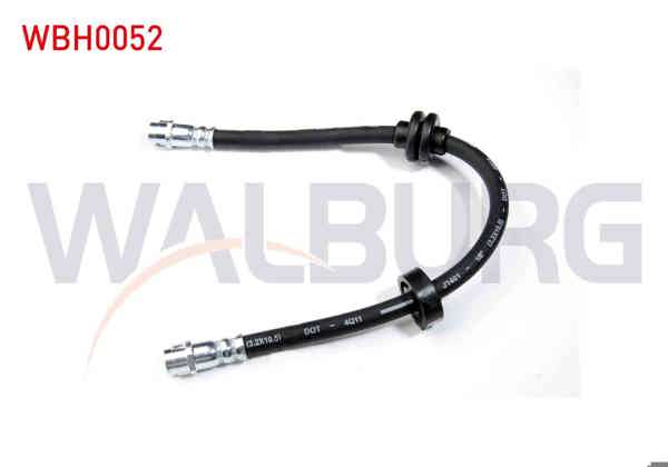 WALBURG WBH0052 | Fren Hortumu Ön Sol-Sağ 390mm Renault Laguna II (Bg0 / 1) 2001-2007 / Renault Espace IV (Jk0 / 1_) 2002-/ Renault Vel Satıs (Bj0_) 2002-2006 | 2 Adet