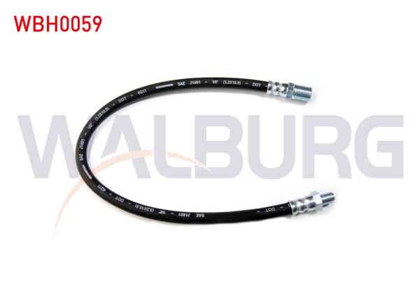 WALBURG WBH0059 | Fren Hortumu Ön Sol-Sağ 460mm Peugeot J9 1980-1988 | 2 Adet