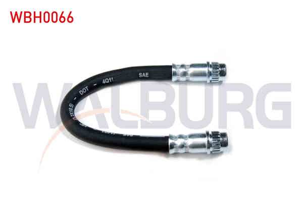 WALBURG WBH0066 | Fren Hortumu Arka Sol-Sağ 200mm Peugeot 206 (2A / C) 1998-2006 / Opel Vivaro (J7) 2002-2014 / Peugeot 206 + 2009-/ Renault Traffic II (Fl) 2001-2014 / Renault Traffic III (Jg_) 2014-| 2 Adet