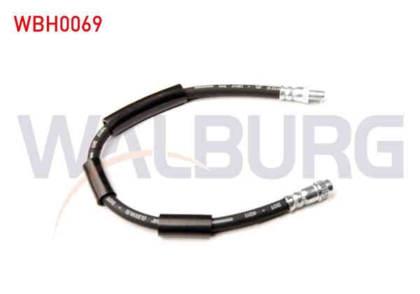 WALBURG WBH0069 | Fren Hortumu Ön Sol-Sağ 420mm Peugeot 307 (3A / C) 2000-2007 / Citroen C4 (Lc) 2004-2009 / Peugeot 307 Sw (3H) 2000-2007 / Peugeot 307 Sw (3H) 2000-2007 | 2 Adet