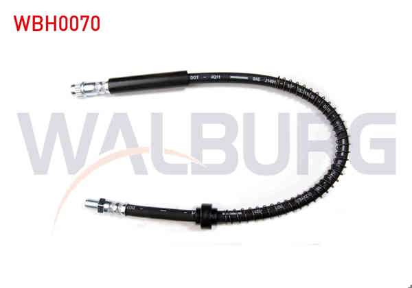 WALBURG WBH0070 | Fren Hortumu Ön Sol-Sağ 520mm Peugeot 306 (7B,N3,N5) 1993-2002 | 2 Adet