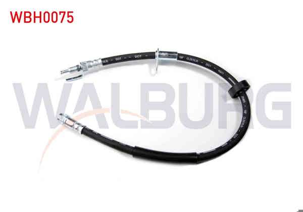 WALBURG WBH0075 | Fren Hortumu Ön Sol-Sağ 480mm Peugeot 207 (Wa,Wc) 2006-2012 / Citroen C3 III 2016-/ Citroen Ds3 II 2014-/ Peugeot 207 (Wa,Wc) 2006-2012 / Peugeot 208 2012-| 2 Adet