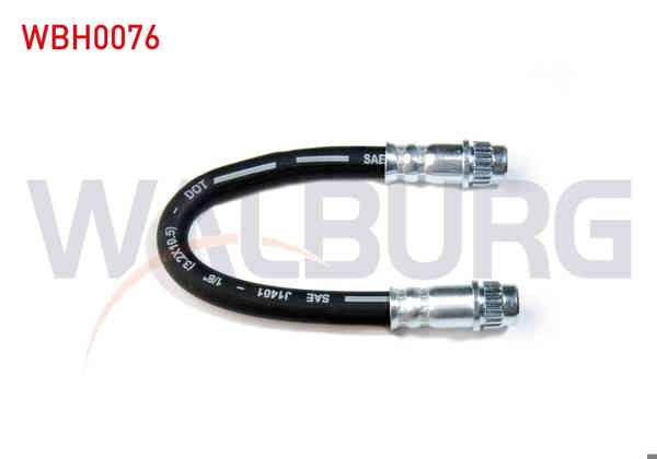 WALBURG WBH0076 | Fren Hortumu Arka Sol-Sağ 190mm Peugeot 301 2012-/ Peugeot 301 2018-/ Citroen C-Elysee 2012-/ Citroen C-Elysee 2018-/ Citroen C3 III 2016-/ Peugeot 207 (Wa,Wc) 2006-2012 / Peugeot 208 2012-| 2 Adet