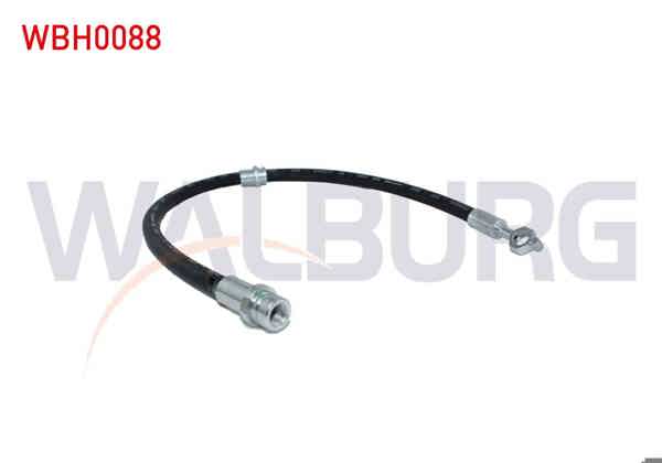 WALBURG WBH0088 | Fren Hortumu Arka Sol-Sağ 370mm Mitsubishi Carisma (Da) 1995-2006 / Volvo S40 I 1995-2003 / Volvo V40 (645) 1995-2004 / Mitsubishi Space Star (Dga) 1998-2004 | 2 Adet