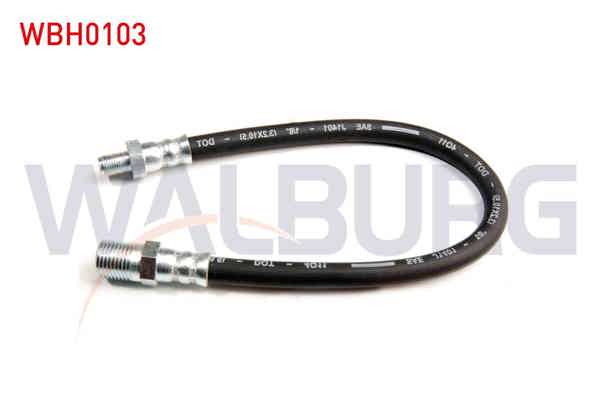 WALBURG WBH0103 | Fren Hortumu Ön Sol-Sağ 460mm Iveco Daily I (35-10) 1978-1996 / Iveco Daily II (30-10) 1996-1999 | 2 Adet