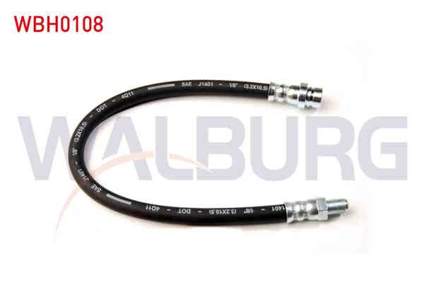 WALBURG WBH0108 | Fren Hortumu Arka Sol-Sağ 350mm Ford Tourneo Connect 2002-2013 | 2 Adet