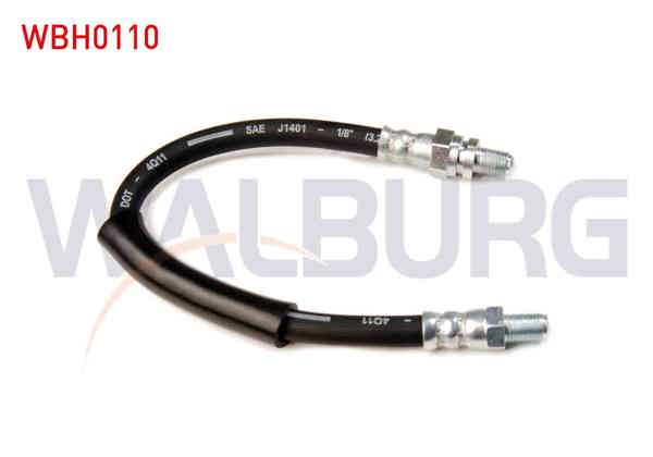 WALBURG WBH0110 | Fren Hortumu Arka Sol-Sağ 270mm Kısa Ford Ka (Rb) 1996-2008 | 2 Adet