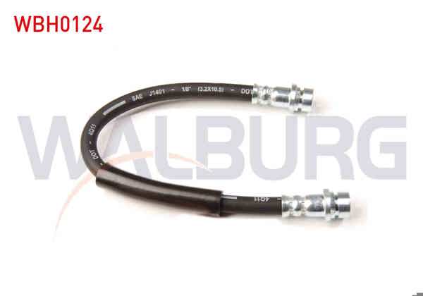 WALBURG WBH0124 | Fren Hortumu Arka Sol-Sağ 300mm Ford Fiesta V 2001-2008 | 2 Adet