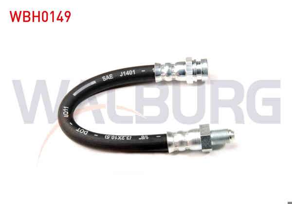 WALBURG WBH0149 | Fren Hortumu Ön Sol-Sağ 160mm Kısa Hyundai H1 1997-2008 / Hyundai H100 1993-2004 / Hyundai H100 (Kamyonet) 1993-2004 | 2 Adet