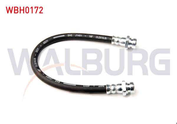 WALBURG WBH0172 | Fren Hortumu Arka Sol-Sağ 260mm Mazda 323 IV (Bg) 1989-1994 | 2 Adet
