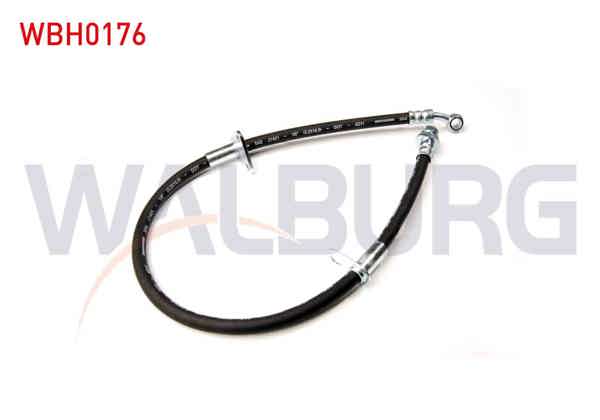 WALBURG WBH0176 | Fren Hortumu Ön Sol-Sağ 620mm Honda Civic IV 1987-1993 / Honda Civic V 1992-1995 / Honda Crx II (Ed,Ee) 1987-1992 / Honda Crx III (Eh,Eg) 1992-1998 | 2 Adet