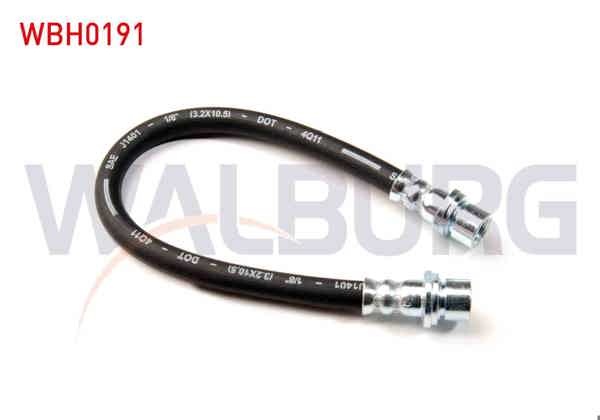 WALBURG WBH0191 | Fren Hortumu Arka Sol-Sağ 290mm Toyota Yaris (_Cp10) 1999-2005 | 2 Adet
