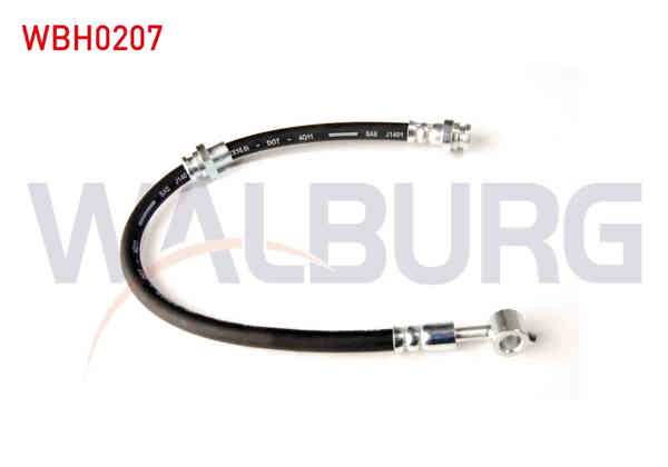 WALBURG WBH0207 | Fren Hortumu Ön Sağ 390mm Nissan Primera (P11) 1996-2001 | 2 Adet