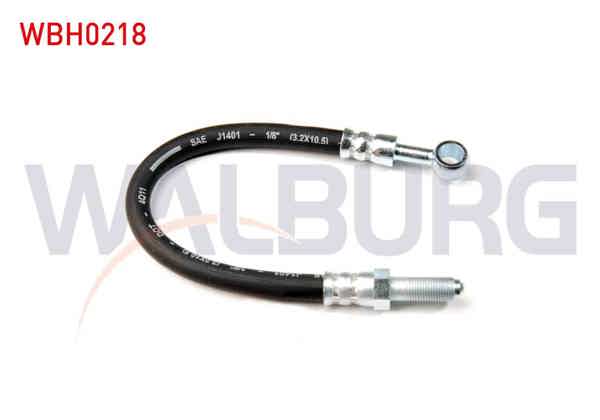 WALBURG WBH0218 | Fren Hortumu Ön Sol-Sağ 230mm Helezonlu Suzuki Samuraı (Sj) 1988-2004 | 2 Adet