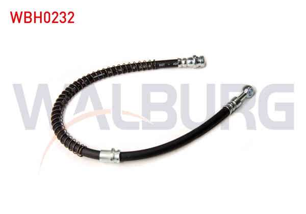WALBURG WBH0232 | Fren Hortumu Ön Sol-Sağ 500mm Mitsubishi Galant IV (E3_A) 1988-1992 / Mitsubishi Galant V (E5a,E7a,E8a) 1992-1996 | 2 Adet