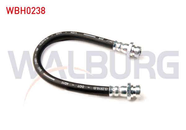 WALBURG WBH0238 | Fren Hortumu Arka Sol-Sağ 280mm Toyota Corolla (_E10_) 1992-1997 / Toyota Corolla (_E11_) 1997-2002 | 2 Adet