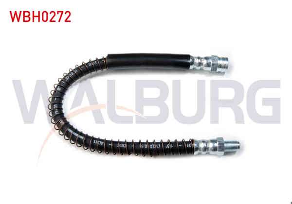 WALBURG WBH0272 | Fren Hortumu Ön Sol-Sağ 340mm Kısa Citroen C15 (Vd-_) 1984-2005 / Peugeot 205 1983-1998 / Peugeot 205 II (20A / C) 1987-1998 | 2 Adet