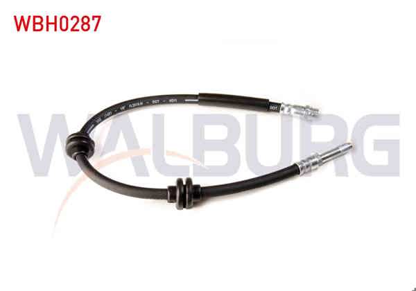 WALBURG WBH0287 | Fren Hortumu Ön Sol-Sağ 520mm Volkswagen Transporter V (7Ha,7Hh,7Ea,7Eh) 2003-2011 / Volkswagen Transporter VI 2009-/ Volkswagen Transporter VI 2015-| 2 Adet