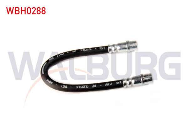 WALBURG WBH0288 | Fren Hortumu Arka Sol-Sağ 250mm Volkswagen Transporter V (7Ha,7Hh,7Ea,7Eh) 2003-2011 / Volkswagen Transporter VI 2009-/ Volkswagen Transporter VI 2015-| 2 Adet