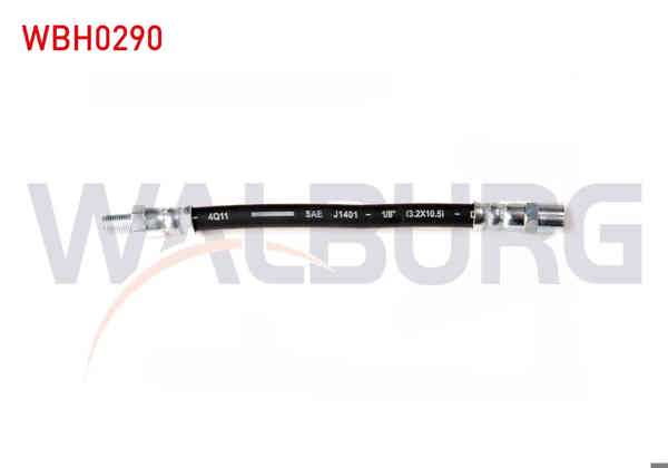 WALBURG WBH0290 | Fren Hortumu Arka Sol-Sağ 160mm Volkswagen Transporter IV (70Xb,70Xc,7Db,7Dw) 1990-2003 | 2 Adet