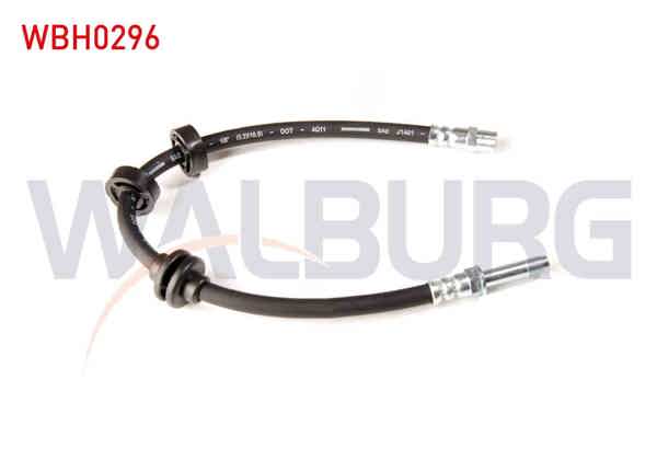 WALBURG WBH0296 | Fren Hortumu Ön Sol-Sağ 435mm Seat Ibiza II (6K1) 1993-2002 / Volkswagen Caddy II (9K9a) 1995-2004 / Volkswagen Golf III (1H1) 1991-1999 / Volkswagen Polo Classic (6Kv2) 1995-2001 | 2 Adet