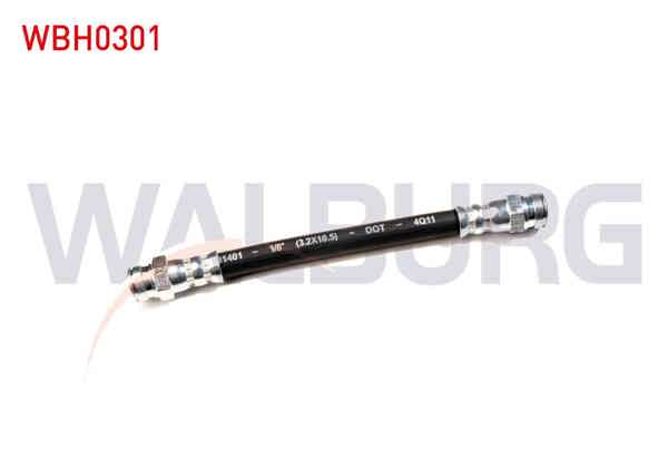 WALBURG WBH0301 | Fren Hortumu Arka Sol-Sağ 130mm Seat Cordoba (6K2) 1999-2002 / Volkswagen Golf III (1H1) 1991-1999 | 2 Adet