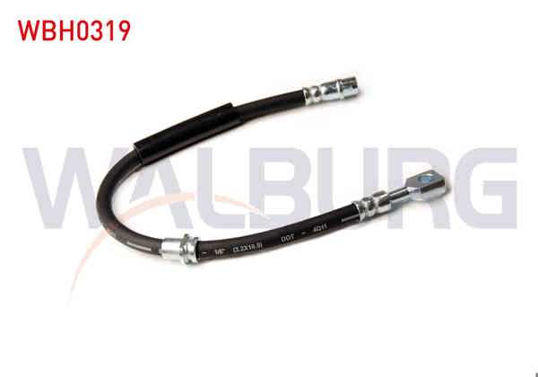 WALBURG WBH0319 | Fren Hortumu Ön Sol-Sağ 380mm Opel Astra G (F69) 1998-2005 / Opel Zafira A 1999-2005 | 2 Adet