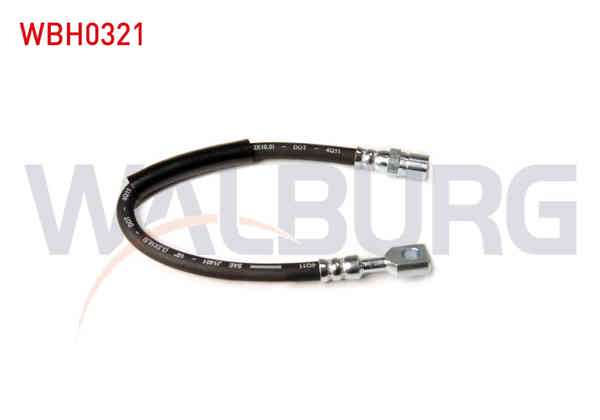 WALBURG WBH0321 | Fren Hortumu Ön Sol-Sağ 320mm Opel Corsa B 1993-2000 | 2 Adet