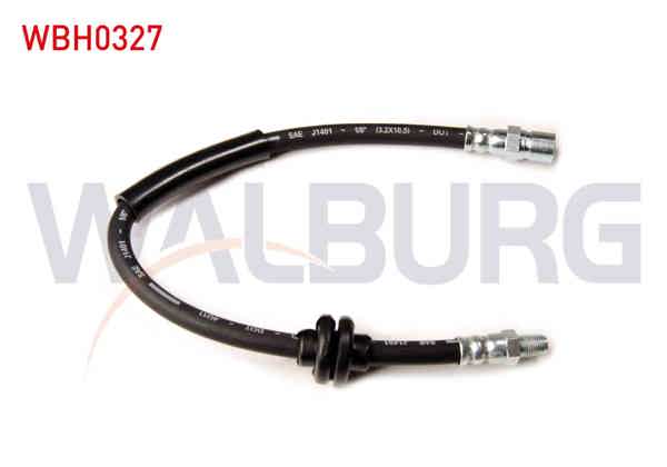 WALBURG WBH0327 | Fren Hortumu Ön Sol-Sağ 400mm Fiat Linea (323) 2007-/ Opel Corsa D 2006-2014 / Citroen Nemo 2007-/ Citroen Nemo 2013-/ Fiat 500L 2012-/ Fiat Fiorino (225) 2007-/ Fiorino (225) 2013-| 2 Adet