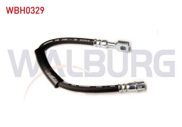 WALBURG WBH0329 | Fren Hortumu Ön Sol-Sağ 280mm Opel Combo B 1994-2001 / Opel Combo C 2001-2006 / Opel Corsa C 2000-2006 / Opel Tigra B 2004-| 2 Adet
