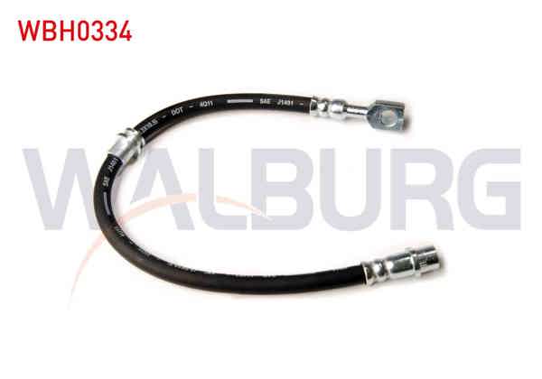 WALBURG WBH0334 | Fren Hortumu Ön Sol-Sağ 380mm Opel Vectra C 2002-2008 | 2 Adet