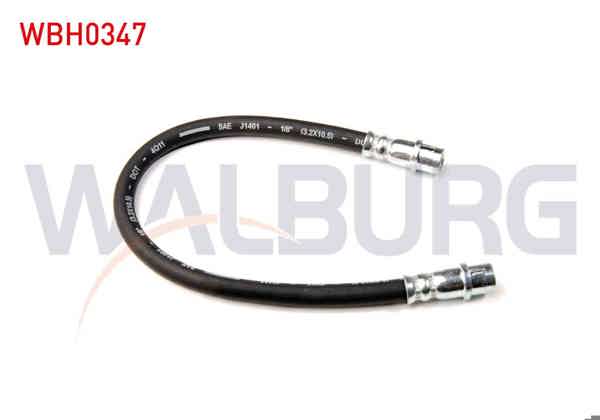 WALBURG WBH0347 | Fren Hortumu Arka Sol-Sağ 340mm Mercedes A Class (W168) 1997-2004 | 2 Adet