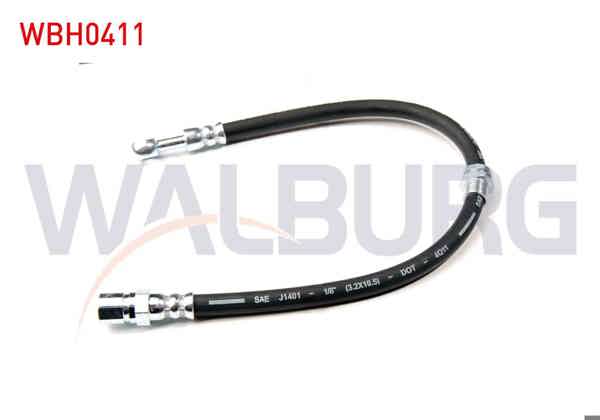 WALBURG WBH0411 | Fren Hortumu Ön Sol 390mm Chevrolet Lacetti (J200) 2006-2012 / Daewoo Nubira (Klaj) 1997-2003 | 2 Adet