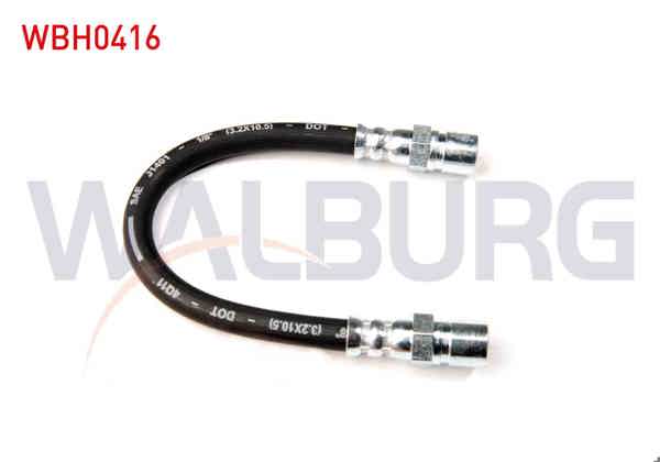 WALBURG WBH0416 | Fren Hortumu Arka Sol-Sağ 220mm Daewoo Nubira (Klaj) 1997-2003 | 2 Adet
